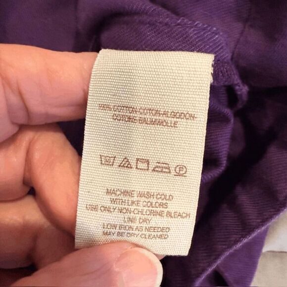 Free People Fleur de Jour Shift Dress Purple Embroidered Off Shoulder Size Small - Picture 9 of 12